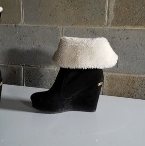 Juicy Couture Wedge Boots